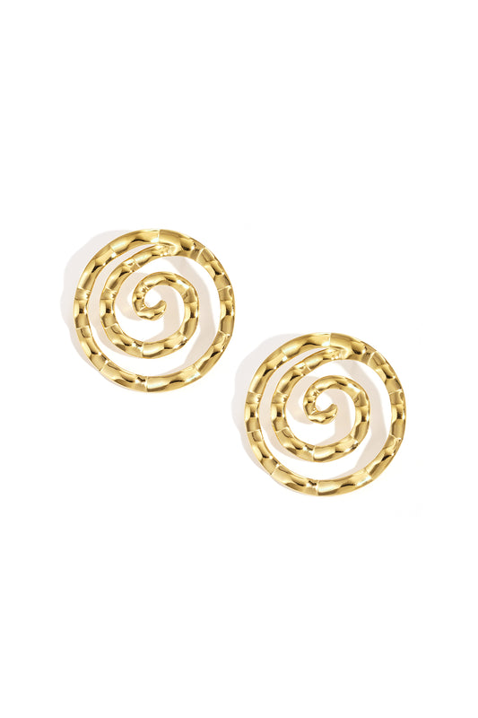 Stainless Steel Stud Earrings lines Casual Daily Simple Series Women's jewelry