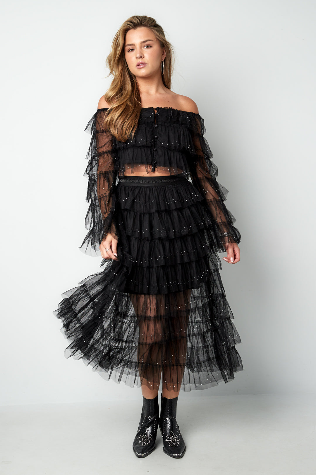 Festival The Sparkly Ruffle Skirt